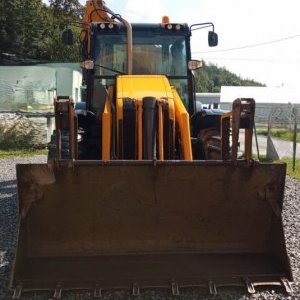 foto Mecalac TLB990 joystick backhoe loader plates